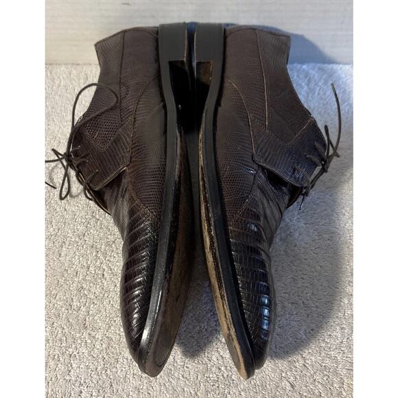 Traversi Genuine Tejus Lizard Skin Slip-Ons Size 13 M main image 5
